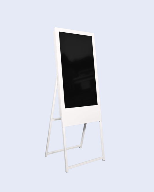 A-Frame Digital Standee – Portable LED Display (32", 43", 55")