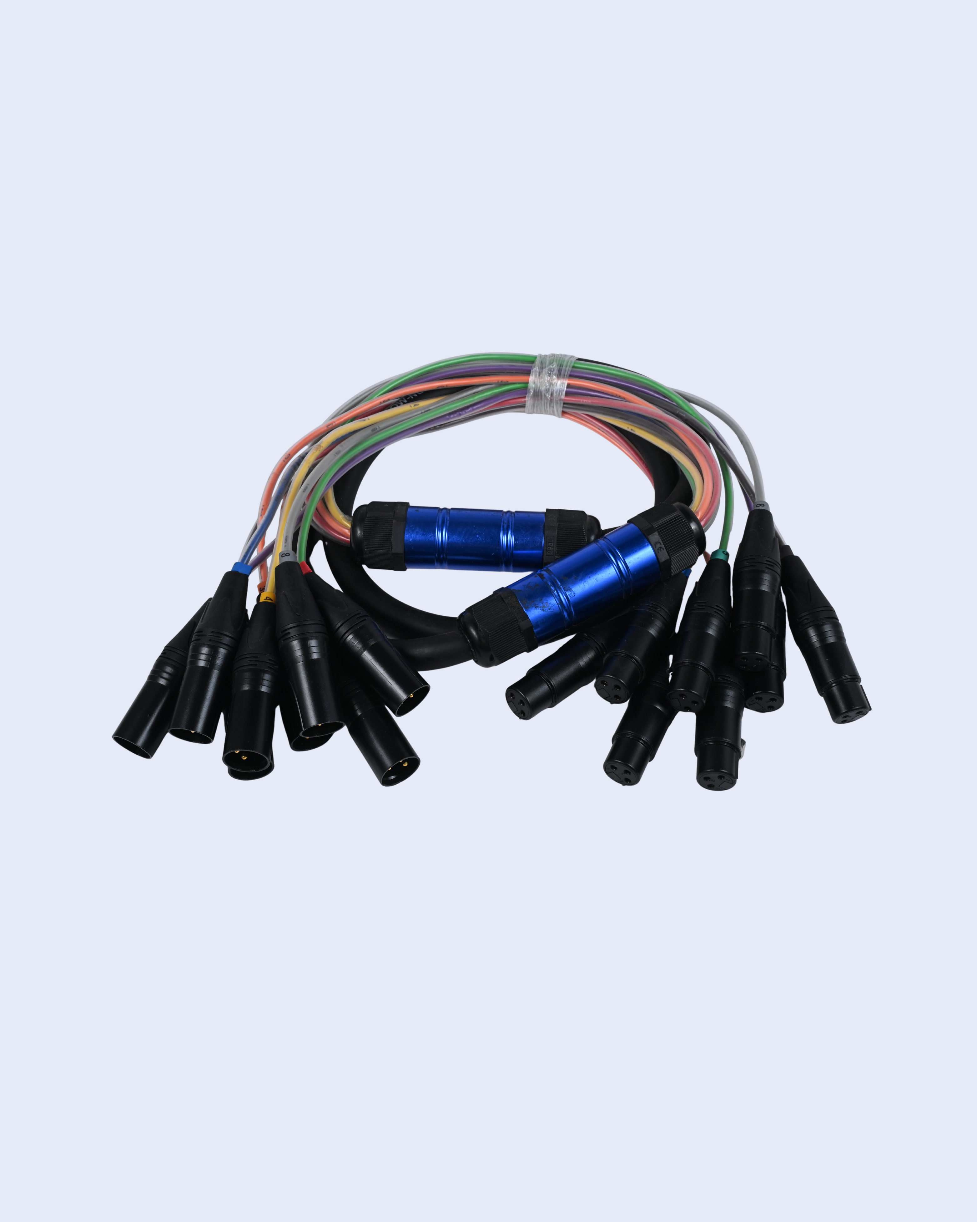 Professional Portable Multi-Signal Audio Line Extension Cable – High-Quality AV Connector for LED Screen &amp; Stage Setup