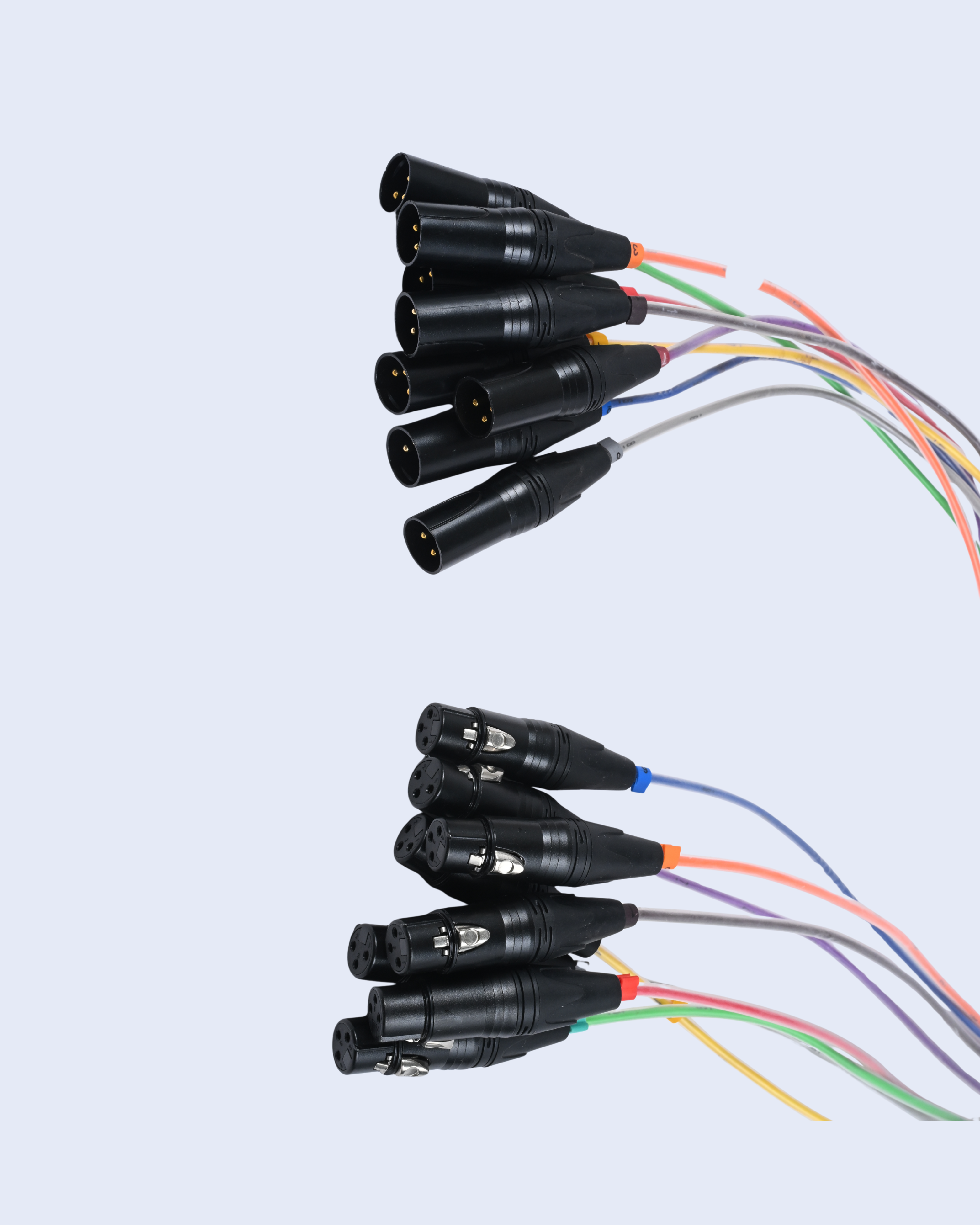 Professional Portable Multi-Signal Audio Line Extension Cable – High-Quality AV Connector for LED Screen &amp; Stage Setup