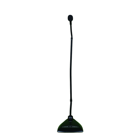 Shure CVG18D-B/C 18" Gooseneck Condenser Microphone with Integrated Desktop Base – Professional XLR Mic for Broadcasting &amp; Recording