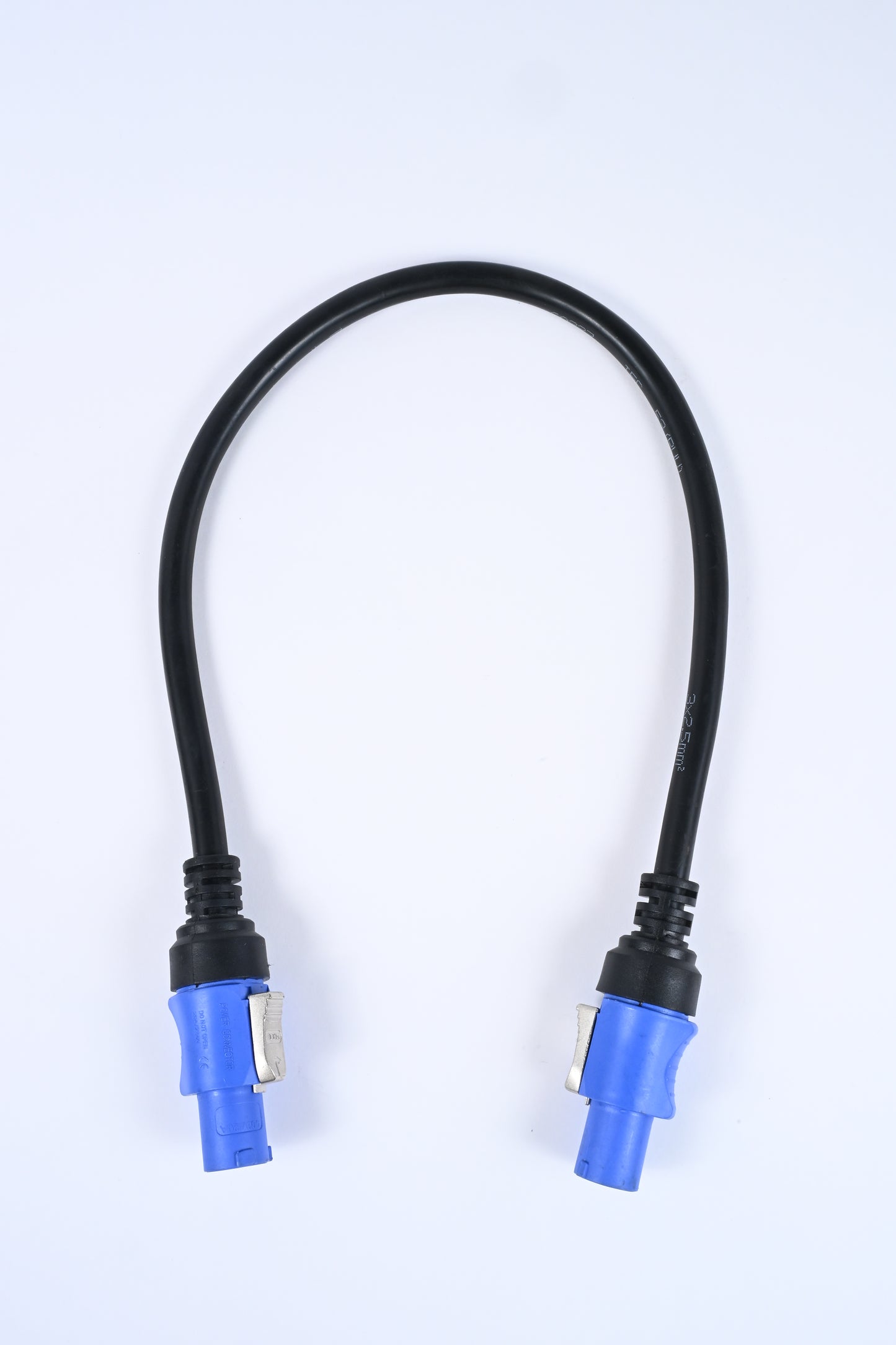 PowerCon 12 AWG 3-Pin Lockable Extension Cable – 0.3M Heavy-Duty Power for LED Screens, Stage &amp; Moving Head Light