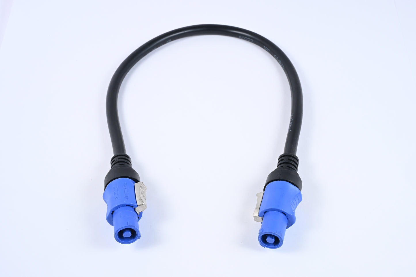 PowerCon 12 AWG 3-Pin Lockable Extension Cable – 0.3M Heavy-Duty Power for LED Screens, Stage &amp; Moving Head Light